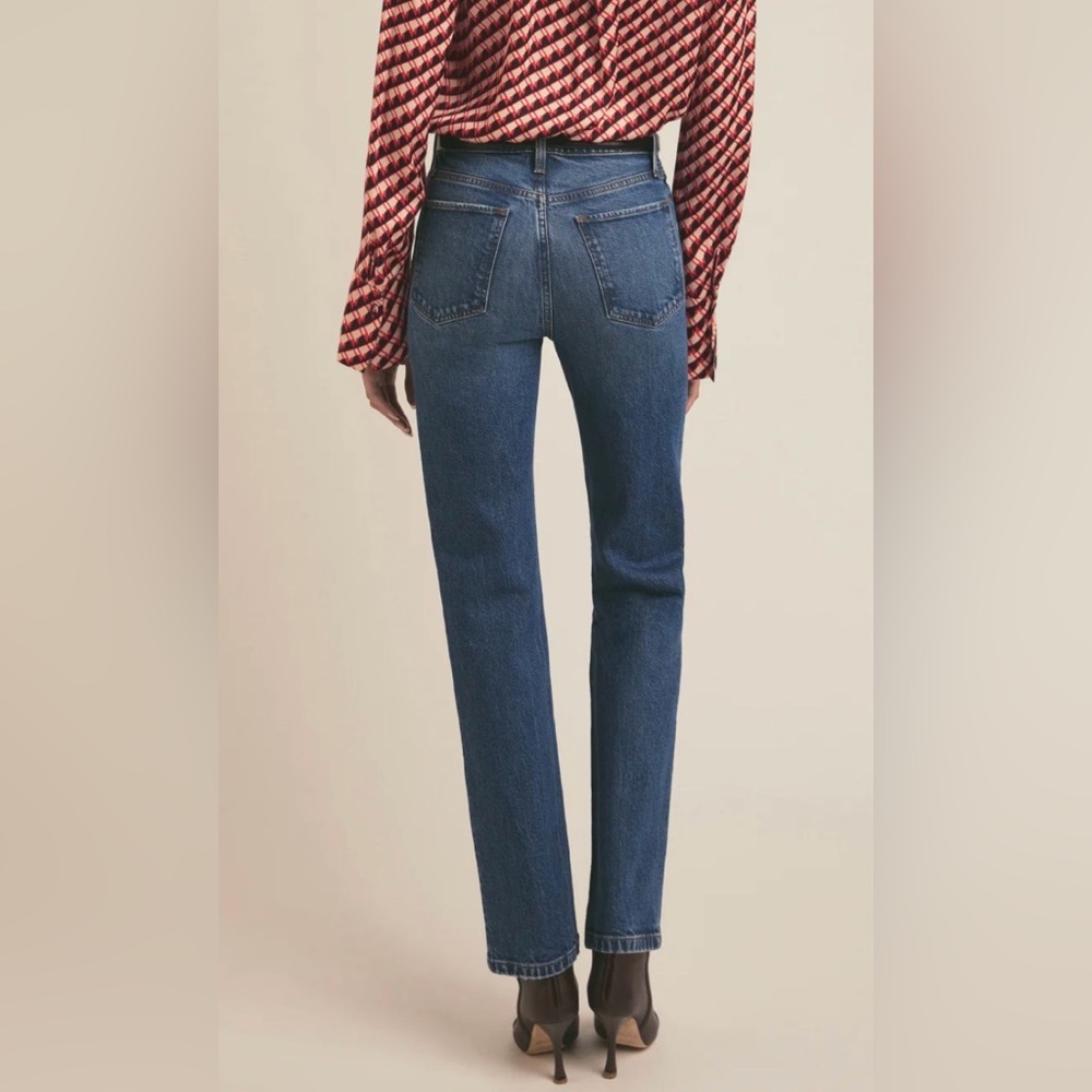 FAVORITE DAUGHTER THE VALENTINA SUPER HIGH RISE CIGARETTE ANKLE JEANS SIZE 27